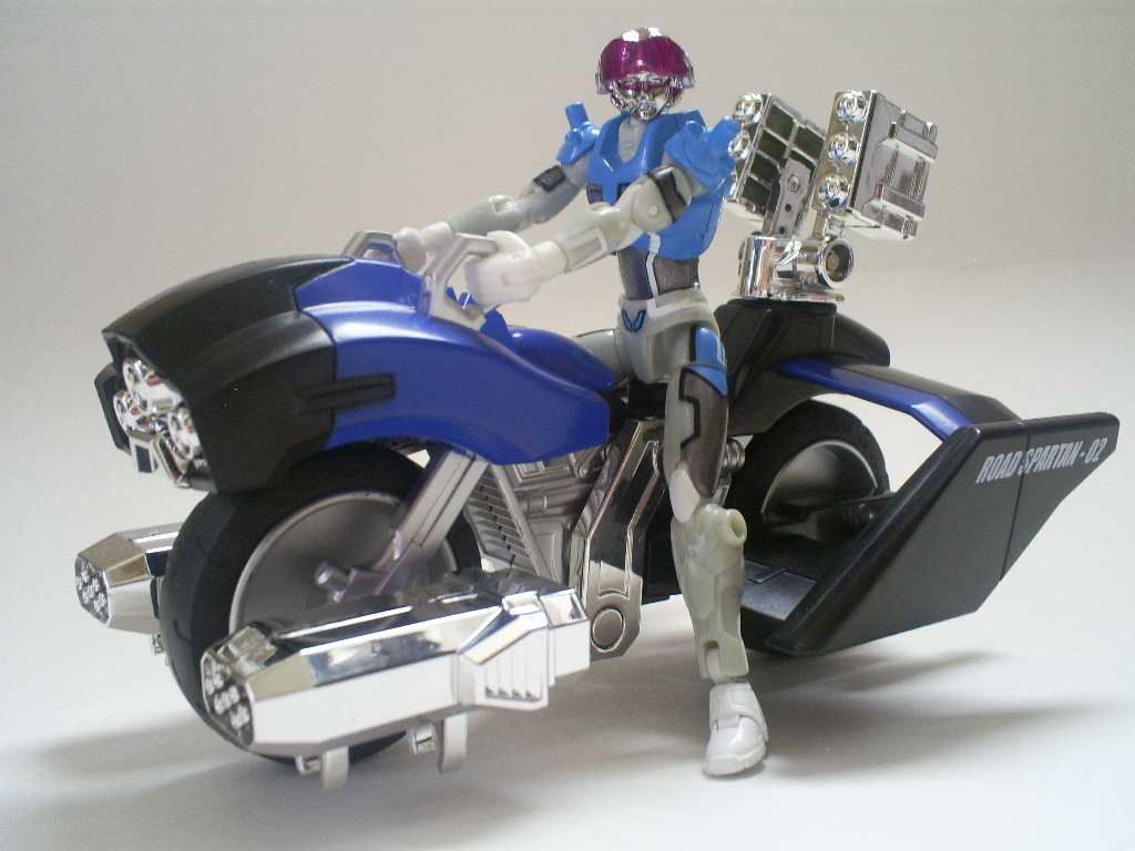That Figures: REVIEW: Microman Road Spartan RS02 Ridepython